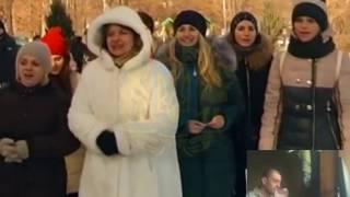 Песенный флешмоб! Алчевск. Чувака проняло!