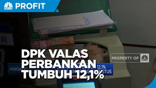 DPK Valas Perbankan Tumbuh 12,1%