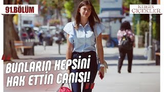 Kendi kendine hakaret eden Meral! - Kırgın Çiçekler 91.Bölüm