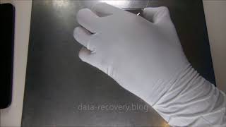 HOW TO RECOVER DATA ON TOSHIBA MQ01ABD050 MK7575GSK HDD DATA RECOVERY HEAD REPLACEMENT