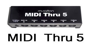 MIDI THRU 5 - ATRASO NA COMUNICAÇÃO ENTRE RACKS (RESOLVIDO)