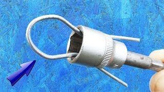 Сделай и себе это нужное и простое приспособление из ОБЫЧНОЙ НАСАДКИ. Крутая самоделка. Советы. DIY.
