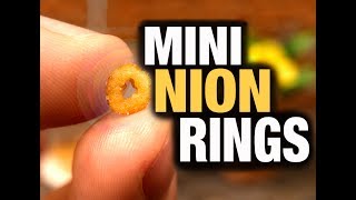 MINI ONION RINGS!