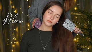 ASMR Sanfte Massage & Hairbrushing Mit Meiner Freundin ✨