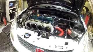 TDi North/Titan ITB's on Fast Car's K24 "Frankinstein" EP3 Honda Civic Type R