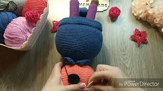 Мастер   класс по вязанию Папы Кота  Часть 6