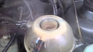 Газы и закипание антифриза. Двигатель 1.9 TD AAZ | Gases and boiling antifreeze. Engine 1.9 TD AAZ