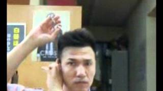 セルフカット　自分で髪を切ってみる。　selfcut