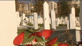 Saraybosna, savaşın ilk kurbanlarını andı