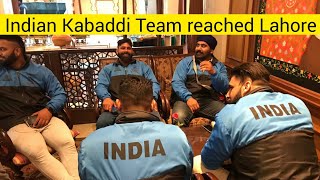 Indian Kabaddi Team Reached Lahore for Kabaddi World Cup 2020 in Pakistan