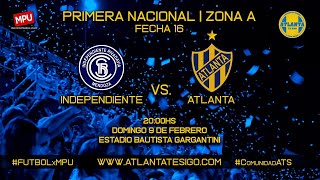 Independiente Rivadavia vs. Atlanta EN VIVO | Primera Nacional 2019/20 Fecha 16