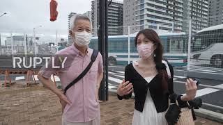 Japan: Tokyo residents react after Belarusian athlete refuses "forced" flight home