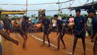 SIVAKAMIPURAM Winstar sports club VS SUNAMI sports club 5-5 RAIDE