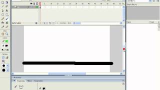 Korzystanie z Macromedia Flash 8 professional pt 1 "Podstawowe animacje"