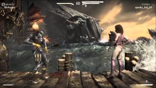 Euro Kombat #3 W2 1man3letters (Mileena) - MrAquary (Cassie/Sonya)