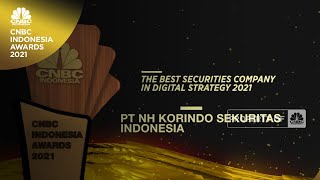 NH Korindo Sekuritas Raih 'The Best Securities Company In Digital Strategy 2021'