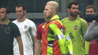 PES 2019. Карьера за ФК Енисей №116. Old Boys. Завершили карьеру Шелия, Чичерин, Харитонов, Козлов