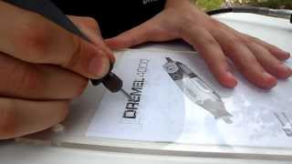 How To: Grabado sobre Acrilico ~ Engraving on Acrylic (Dremel 4000)