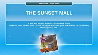 Sims Freeplay | Sunset Mall Quest