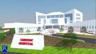 Cardiac Hospital 3d walkthrough