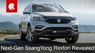 2017 SsangYong Rexton Image Revealed; to be launched in India as flagship SUV under Mahindra badge