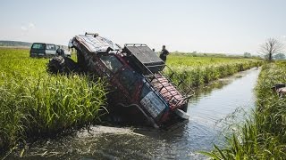 4х4 off road Жесть в канаве Тойота vs Сузуки vs Нива vs Ниссан