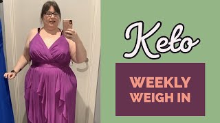 Weekly Keto Weigh In!
