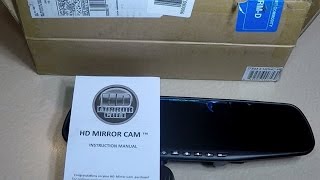 HD Car Mirror Dash Cam from HSN Honest Review