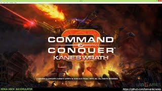 Xenia Xbox 360 Emulator - Command & Conquer 3 Kane's Wrath Ingame!