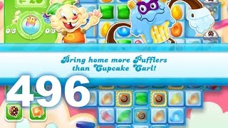 Candy Crush Jelly Saga Level 496 (No boosters)