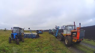 159-Д.(2С.).Как мы скитались на Т-150К и МТЗ-82 в ожидании сушки  поля на севе.