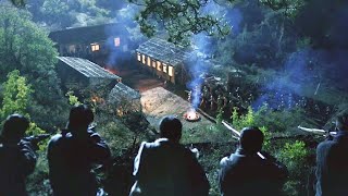 日軍夜襲村子，發現村子燈火通明，以為盡在掌握，卻進入了共軍圈套！ 抗日