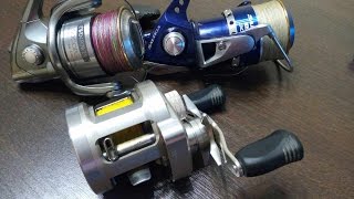 Катушки для хеви джига. DAIWA RYOGA 2020 VS SHIMANO TWIN POWER PG и DAIWA SALTIGA GAME