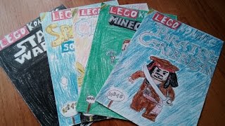 Мои нарисованные LEGO комиксы часть 4!!!