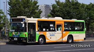 [除籍済] KL-UA452KAN改 N-L799【都営バス走行音】