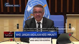WHO: Tanpa Vaksin, Herd Immunity adalah Omong Kosong