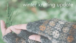 winter knitting update