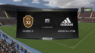FIFA  Classic XI vs Adidas all-star