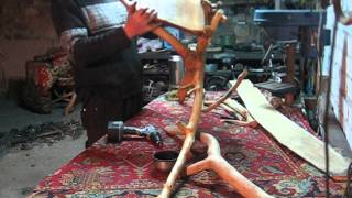 Необычные изделия из коряг .