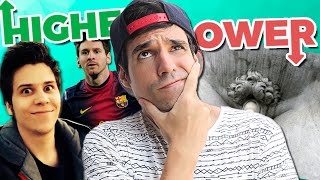 LEO MESSI & ELRUBIUS o PENES | Higher or Lower Challenge