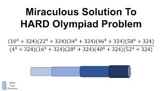 Miraculous Solution To HARD Test Problem