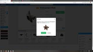 roblox how to get the Demogorgon Mask event