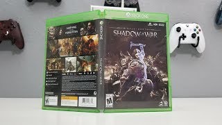 MIDDLE-EARTH SHADOW of WAR Unboxing - Giveaway for PC Version