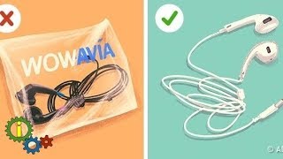 ЛАЙФХАКИ В САМОЛЕТЕ которые мало кто знает
