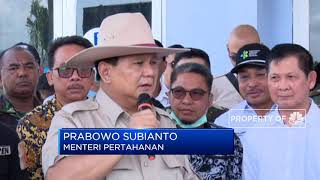 Besuk WNI dari Wuhan di Natuna, Prabowo: Kita Tetap Cool
