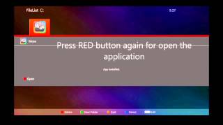 How can you install an app to SAB Android I HD