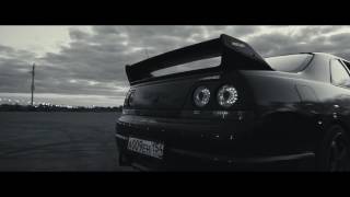 Сочный Drift на Nissan Skyline