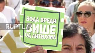 Serbia: Loznica locals organise mass protest against opening of lithium mine
