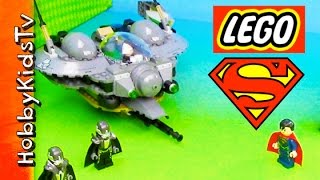 LEGO Superman Space Ship! Heroes Box Open, Build Kit 76003 HobbyKidsTV