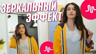 КАК СДЕЛАТЬ ЗЕРКАЛЬНЫЙ ЭФФЕКТ В MUSICAL.LY ? || ЛАЙФХАКИ ДЛЯ MUSICAL.LY || Vasilisa Davankova